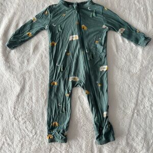 Kyte Baby Romper in Camping Print